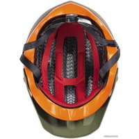 Cпортивный шлем Bontrager Rally WaveCel (L, зеленый/оранжевый)