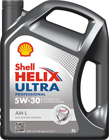 

Моторное масло Shell Helix Ultra Professional AM-L 5W-30 5л