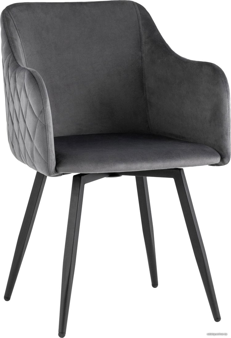 Стул Stool Group Ника MC66-5F KD HLR-21 (велюр серый)