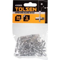 Заклепка вытяжная Tolsen TT43009 (50 шт)