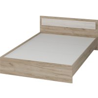 Кровать Тащи в дом Гармония КР602 140х200 (крафт серый/крафт белый)