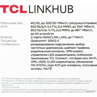 4G Wi-Fi роутер TCL Linkhub HH63 (черный)