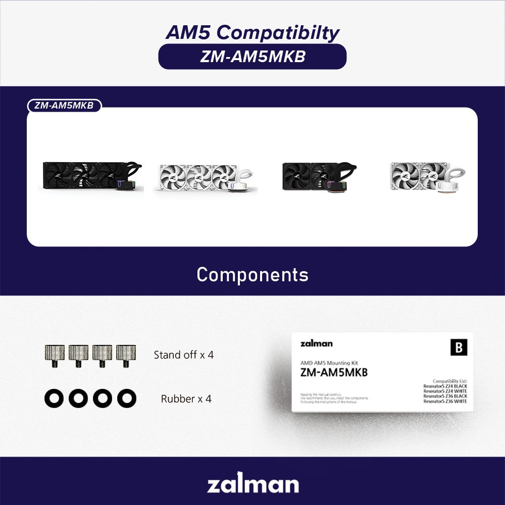 

Комплект креплений Zalman ZM-AM5MKB
