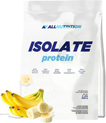 Протеин сывороточный (изолят) Allnutrition Isolate Protein (908 г, банан)
