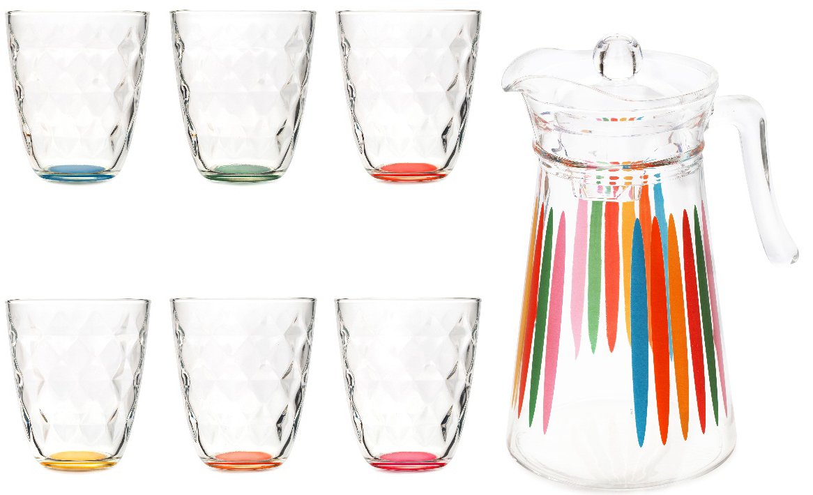 

Набор стаканов для воды и напитков Luminarc Rainbow Diamond P1080
