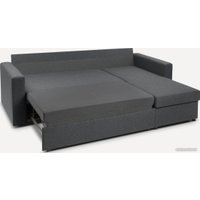 Угловой диван Divan Порту Textile Grafit 209233 (серый)