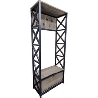 Вешалка для одежды Wooden Story Rosario (ЛДСП, дуб гранж платиновый)