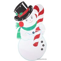 2D-фигура Neon-Night Снеговик в шляпе (175x90 см, белый) [502-394] в Гомеле