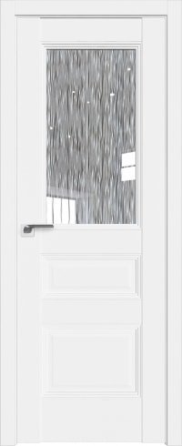 ProfilDoors 67U L 80x200 (аляска/стекло дождь белый)