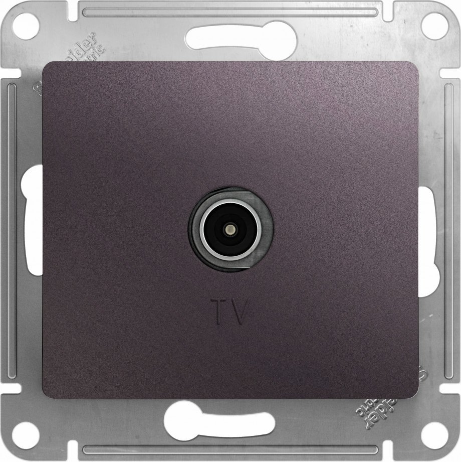 

Розетка телевизионная Systeme Electric Glossa GSL001493 (сиреневый туман)