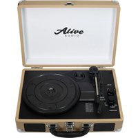 Виниловый проигрыватель Alive Audio Glam Latte