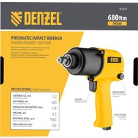 Пневматический гайковерт Denzel IW680