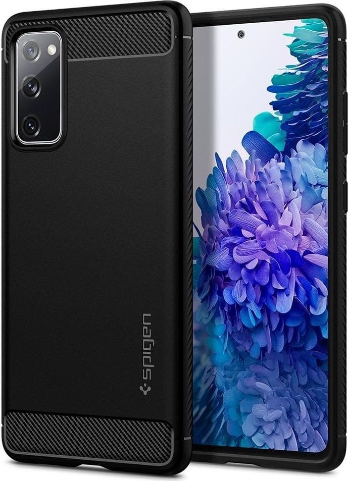 

Чехол для телефона Spigen Rugged Armor для Galaxy S20 FE ACS01847 (черный)