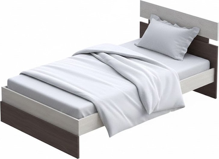 

Кровать PROxSON Milton 90x200 (дуб шамони светлый 124/ясень шимо темный)