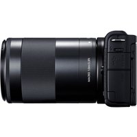 Беззеркальный фотоаппарат Canon EOS M200 Double Kit 15-45mm + 55-200mm (черный)