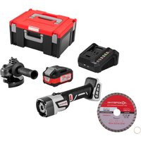 Угловая шлифмашина Интерскол УШМ-125/36ММ 900.4.1.42 (с 1-им АКБ, кейс)