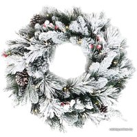 Рождественский венок GrandSiti Берта LED 60 см