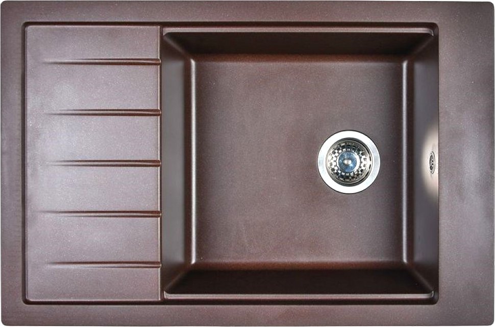 

Кухонная мойка Wisent 780-27WP (с сифоном GER013)