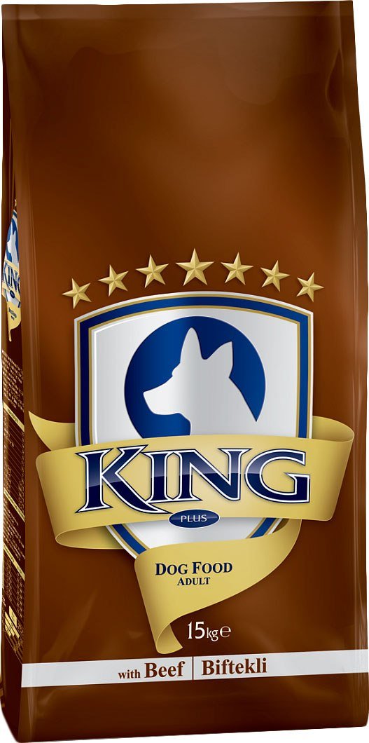 

Сухой корм для собак King Plus с говядиной для средних и крупных пород 15 кг
