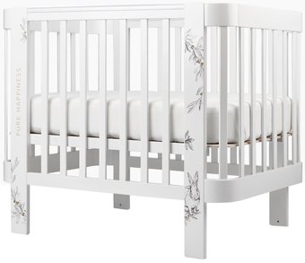 Кроватка-трансформер Happy Baby Mommy Love 95024 (white)