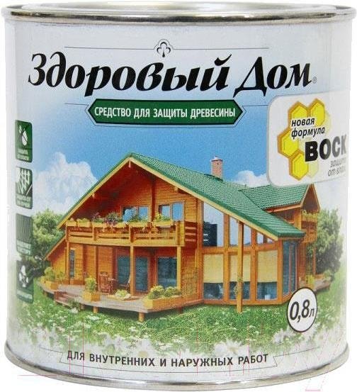 

Пропитка Здоровый дом 0.8 л (дуб)