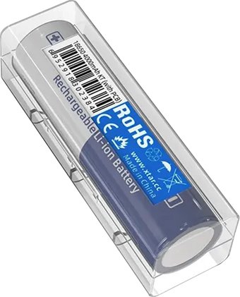 Аккумулятор XTAR 18650-PCB 4000mAh Li-Ion 3.7V 10A (с защитой)