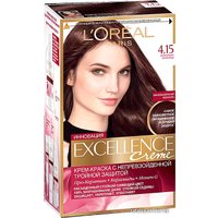 Крем-краска для волос L'Oreal Excellence 4.15 Морозный шоколад