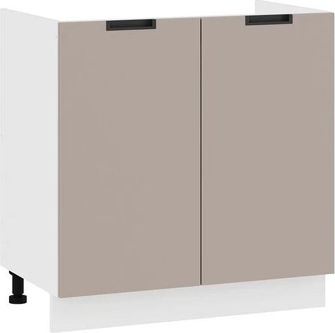 

Шкаф напольный Трия Гренада 1Н8М (белый/холст латте)