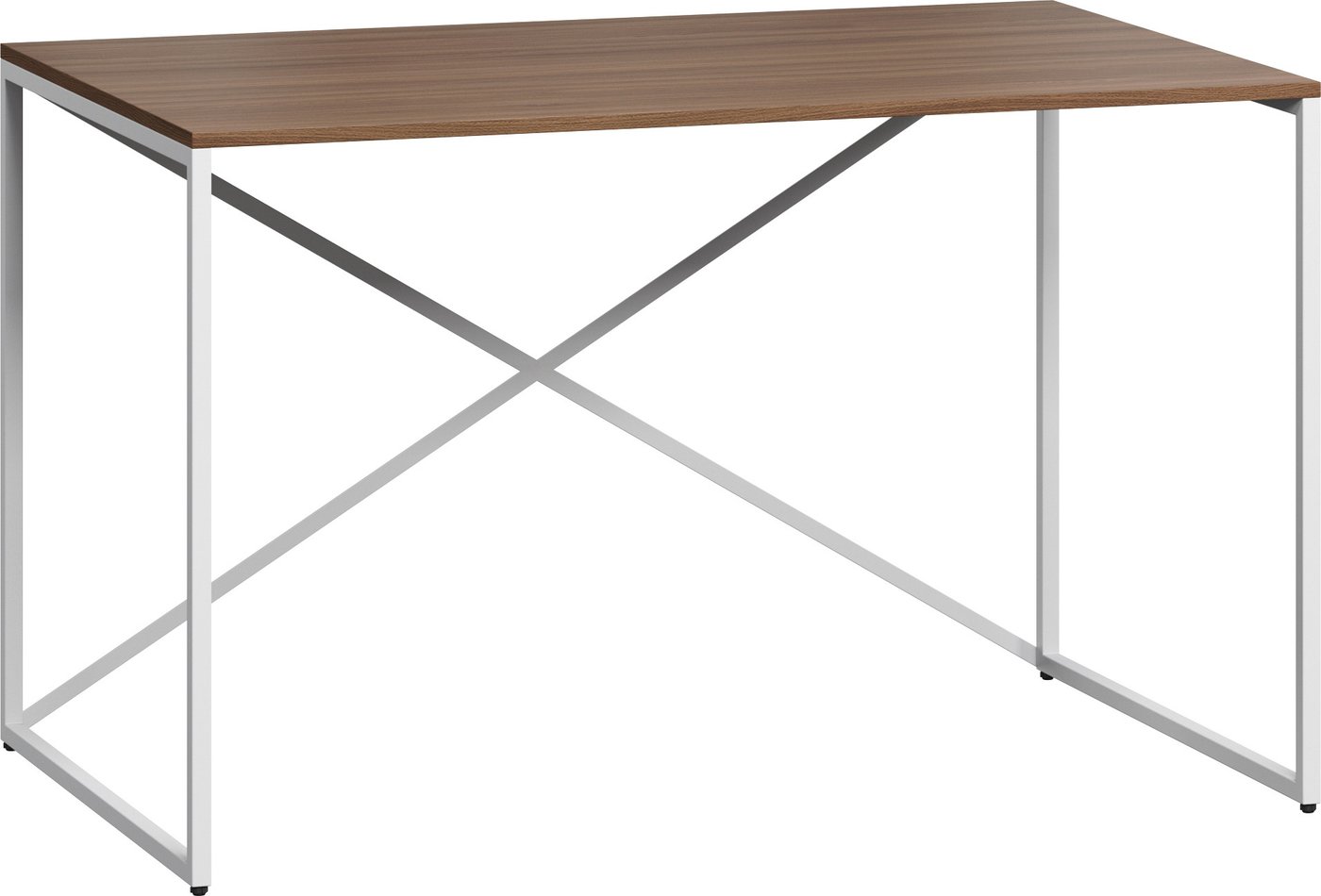 

Стол LoftyHome Мальборк Кросс 1628012 (шимо темный/белый)