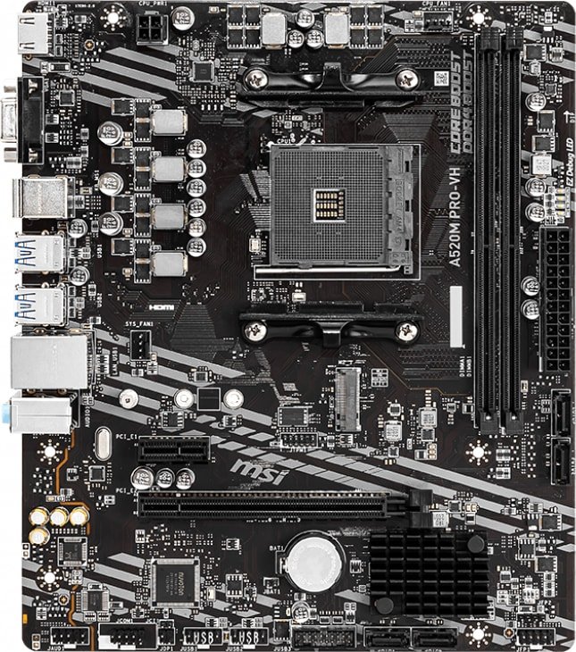 

Материнская плата MSI A520M PRO-VH