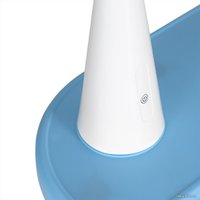 Парта Anatomica Avgusta + стул + выдвижной ящик + светильник + подставка (клен/голубой)