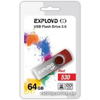 USB Flash Exployd 530 64GB (красный) [EX064GB530-R]