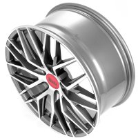 Литые диски MAM RS4 18x8" 5x112" DIA 72.6мм ET 45мм Palladium Front Polish