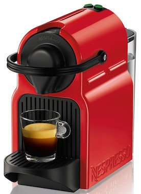 

Капсульная кофеварка Nespresso Inissia C40 (красный)