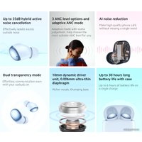 Наушники Xiaomi Redmi Buds 4 M2137E1 (нежно-голубой, международная версия)