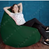 Кресло-мешок Flagman Груша Мега Г3.1-05 (темно-зеленый)