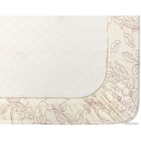 Простыня АртПостель На резинке Цветы бежевые 254 (160x200x20)