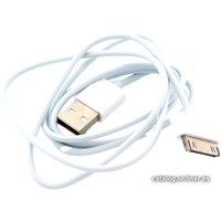 Кабель Sipl PKU1E USB Type-A - Apple 30-pin (1 м, белый)