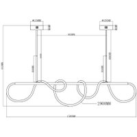 Подвесная люстра Moderli True V10688-PL
