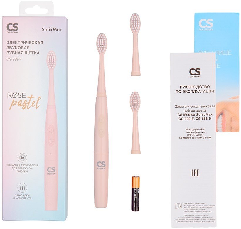 

Электрическая зубная щетка CS Medica CS-888-F