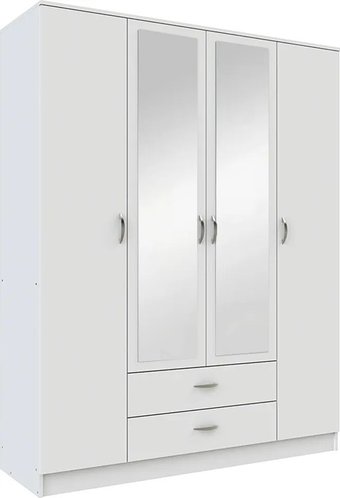Шкаф распашной Anrex Romana 4D2SZ (белый)