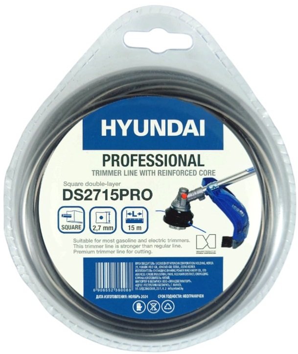 

Леска для триммера Hyundai DS-2715 PRO