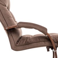 Кресло-качалка Импэкс Leset Монако (орех текстура/V 23)