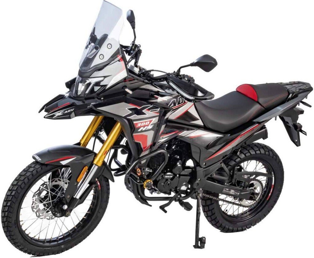 Мотоцикл Motoland 300 Enduro Garet (черный)