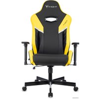 Игровое (геймерское) кресло Knight Thunder 5X (черный/желтый)