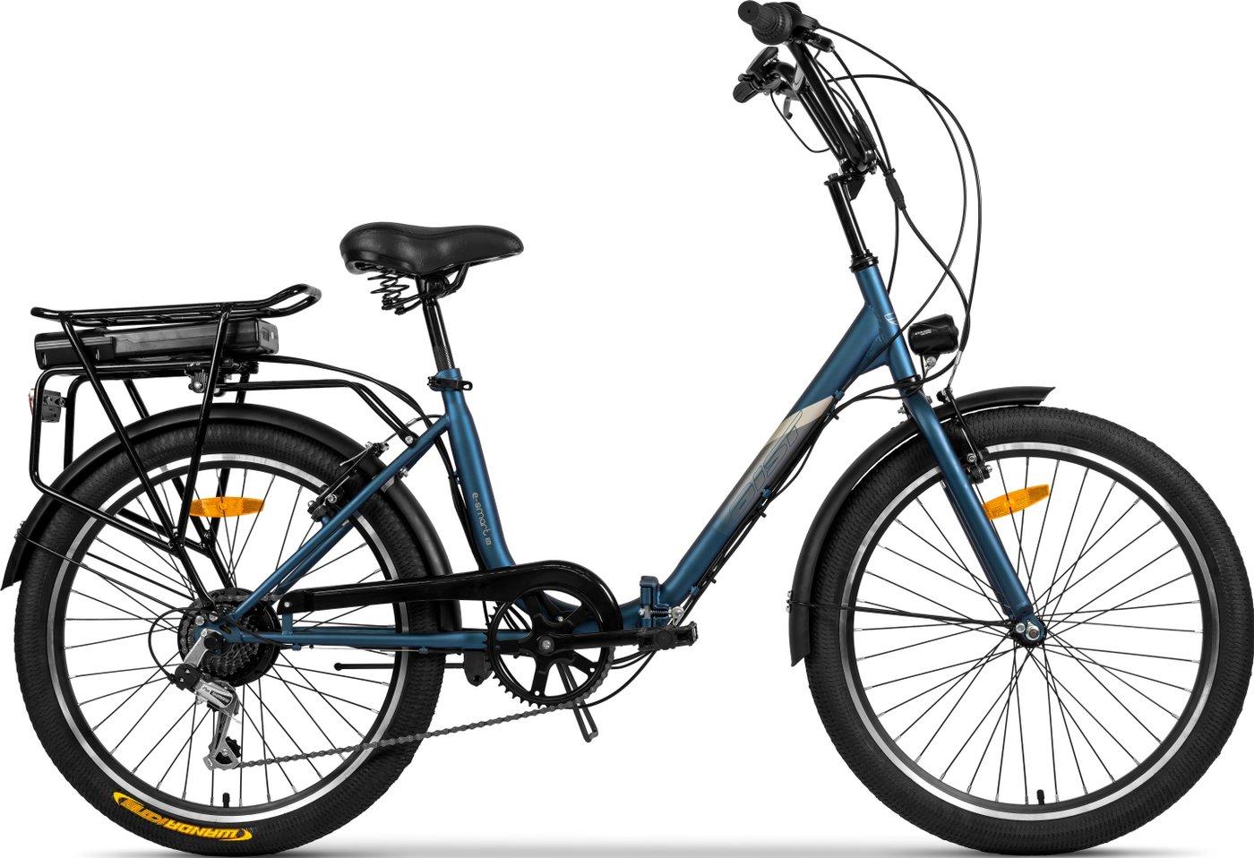 Электровелосипед AIST E-Smart 24 2.1 2026 (синий)