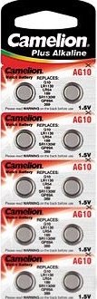 Батарейка Camelion LR54 10 шт. [AG10-BP10]