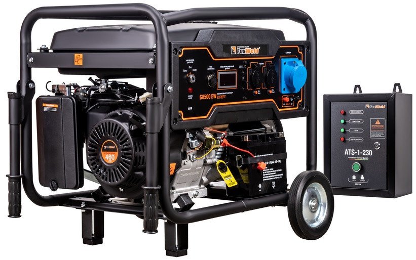 Бензиновый генератор FoxWeld Expert G8500 EW