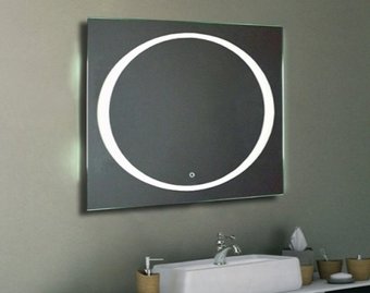Континент Зеркало Galaxy LED 100x80