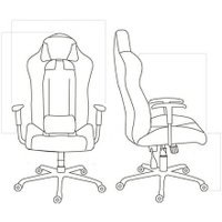 Игровое (геймерское) кресло DXRacer Air D7100 N (черный)